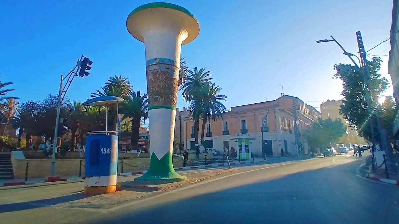 لاول مرة في القناة تابعو جولة استكشافية وسط مدينة سعيدة NEW SAIDA CITY BALLAD