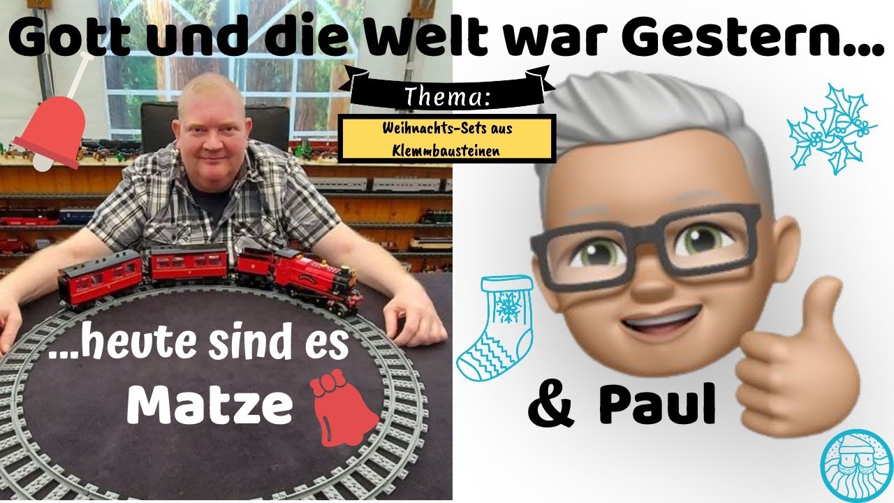 Teil 5: Matze & Paul schwaffeln über Klemmbaustein-Weihnachtssets und über erlebtes