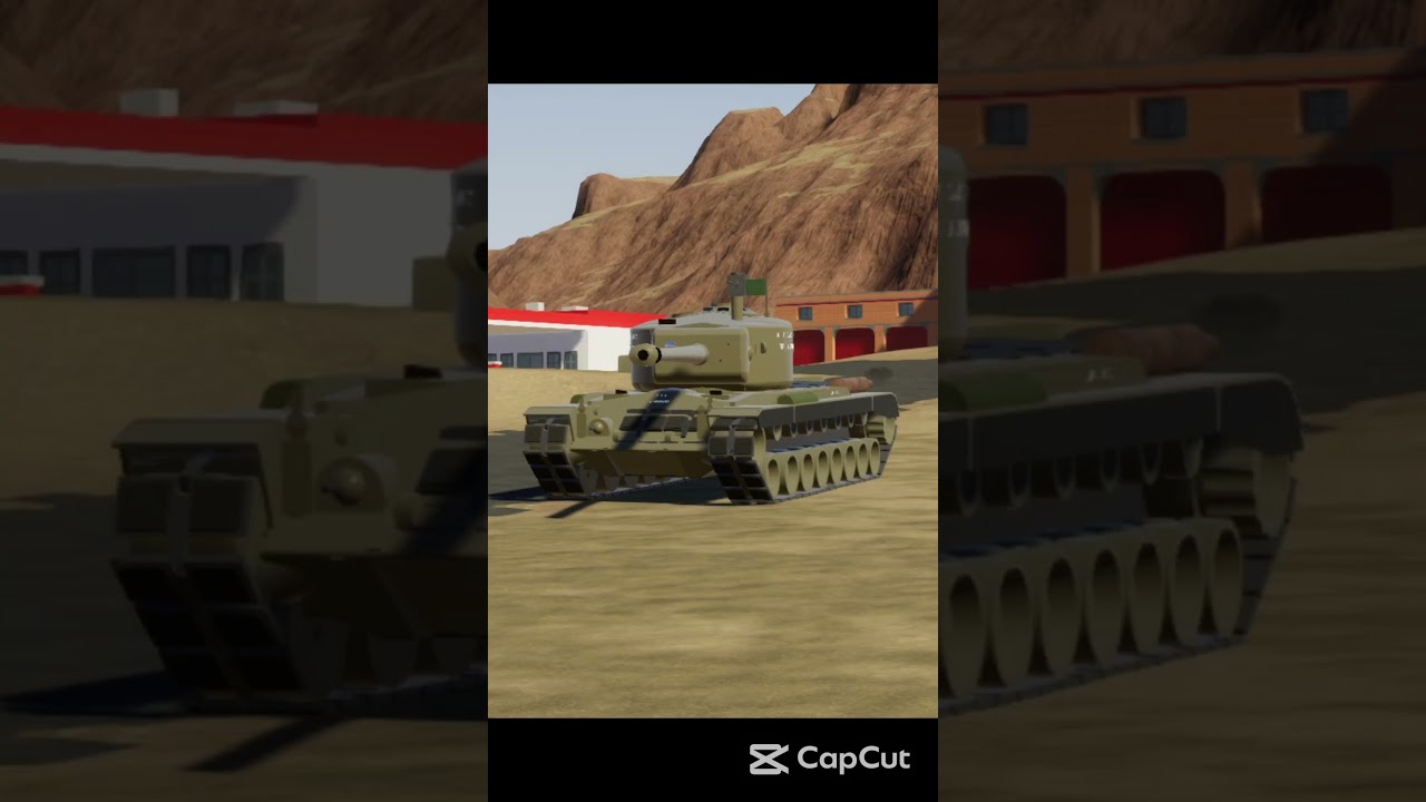 Tank Stand off #tank #capcut #brickrigs #warthunder
