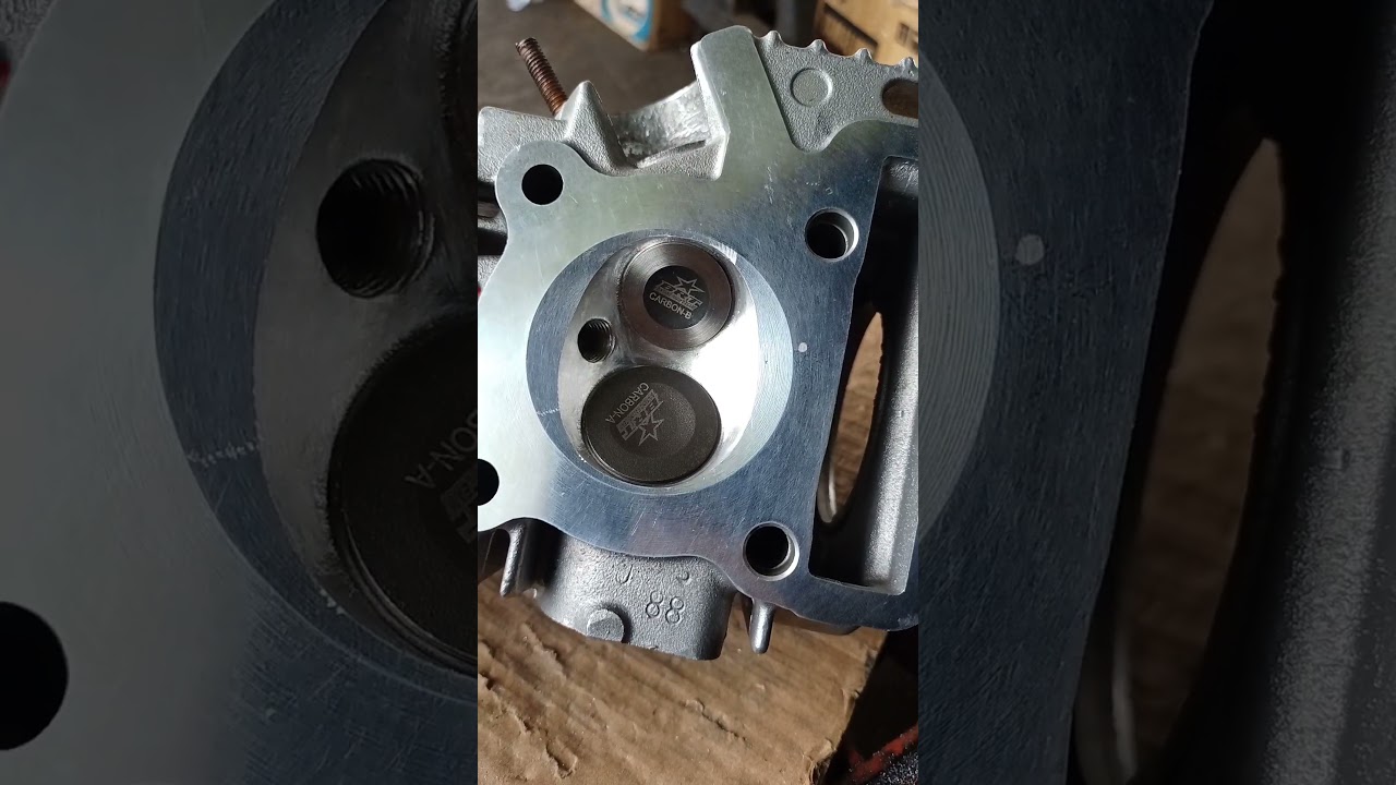 PORTING CYLINDER HEAD JUPITER Z PART 1 #PORTING #HEAD #JUPITERZ #SHORTS