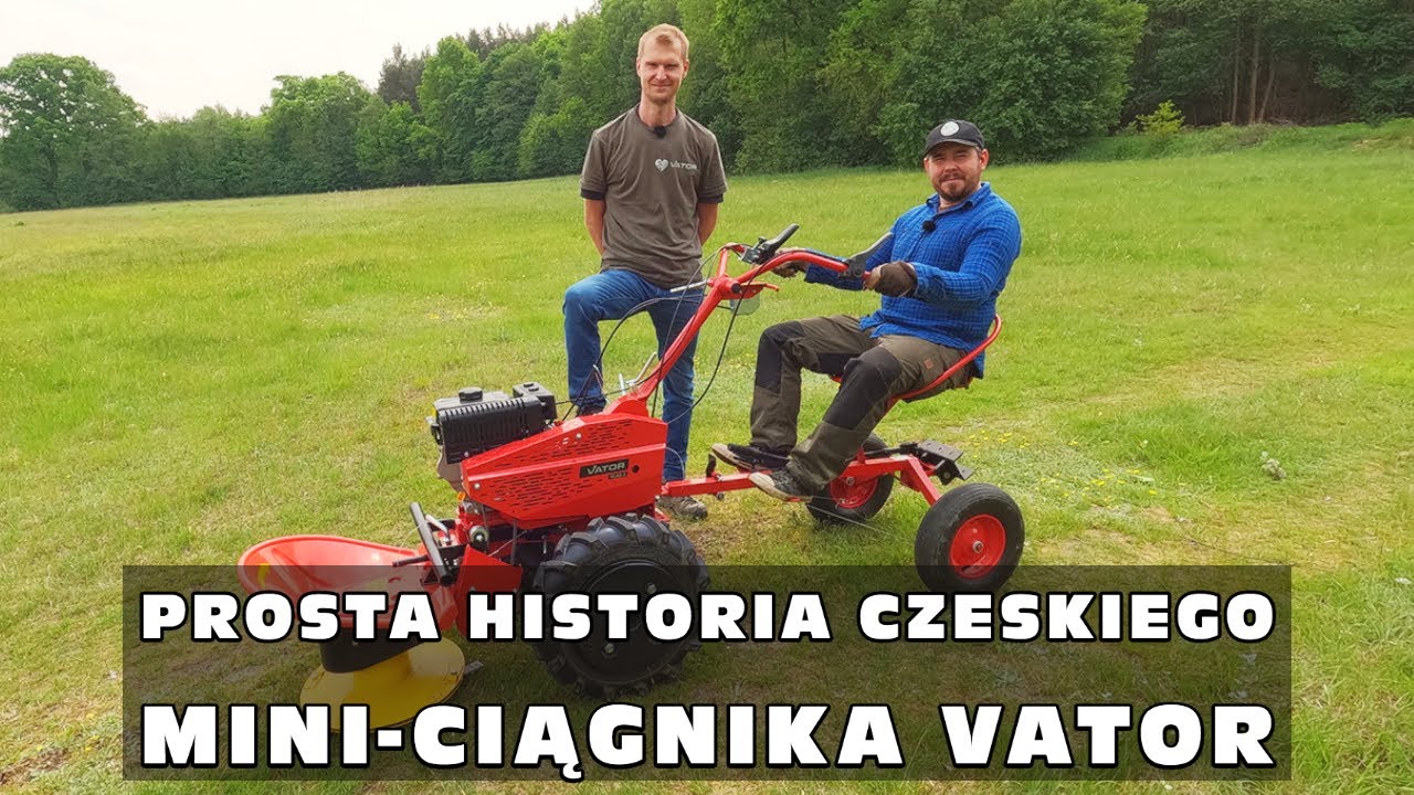 Czy mniejszy traktor jest rozwiązaniem dla małych rolnik&oacute;w? Historia czeskiego mini-ciągnika VATOR