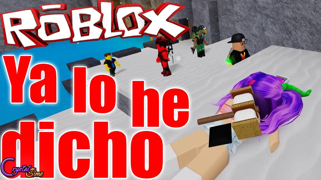 ¡SE TENÍA QUE DECIR Y SE DIJO! | FLEE THE FACILITY ROBLOX | CRYSTALSIMS