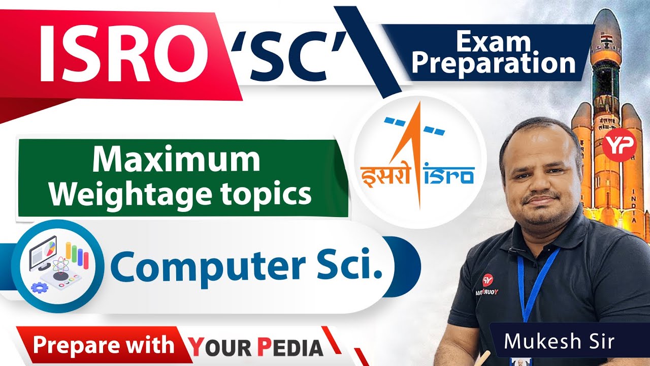 Maximum Weightage topics for Computer Science ISRO 2023 written exam preparation | Prepare with YP