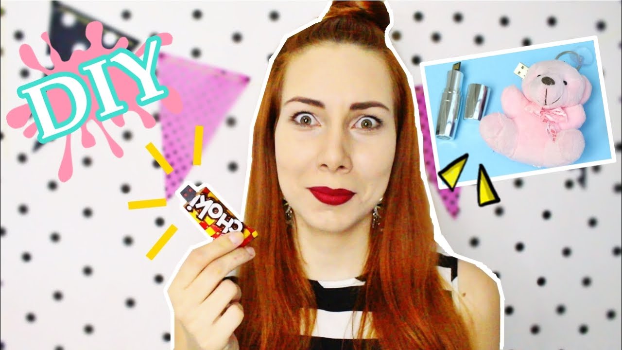 DIY: 3 IDEIAS DE PEN DRIVES PERSONALIZADOS #eicustomizei