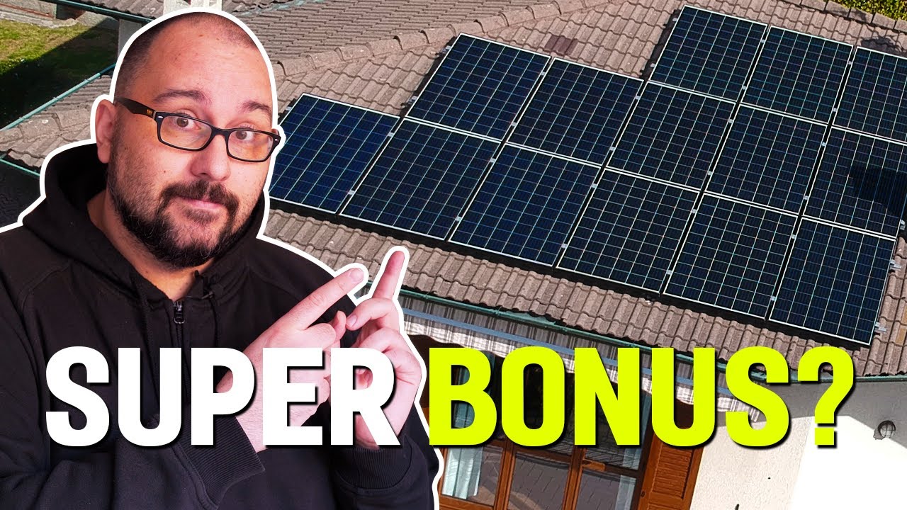 IL MIO IMPIANTO FOTOVOLTAICO | SUPERBONUS 110% o 50% ???