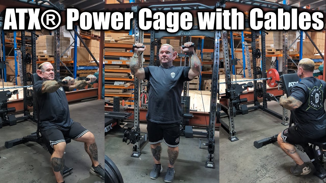 SAM'S REVIEW: ATX® Power Cage with Cables | The Best Functional Power Rack Out There? | ATX-FCR-780