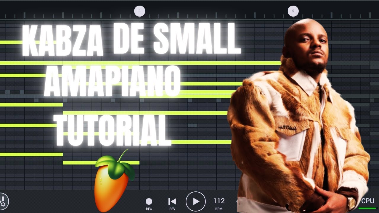 How To Make Soulful Amapiano Like Kabza de Small  | FLStudio Mobile