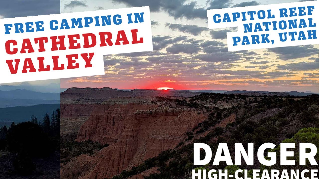 Cathedral Valley Campground - FREE CAMPING in Capital Reef National Park