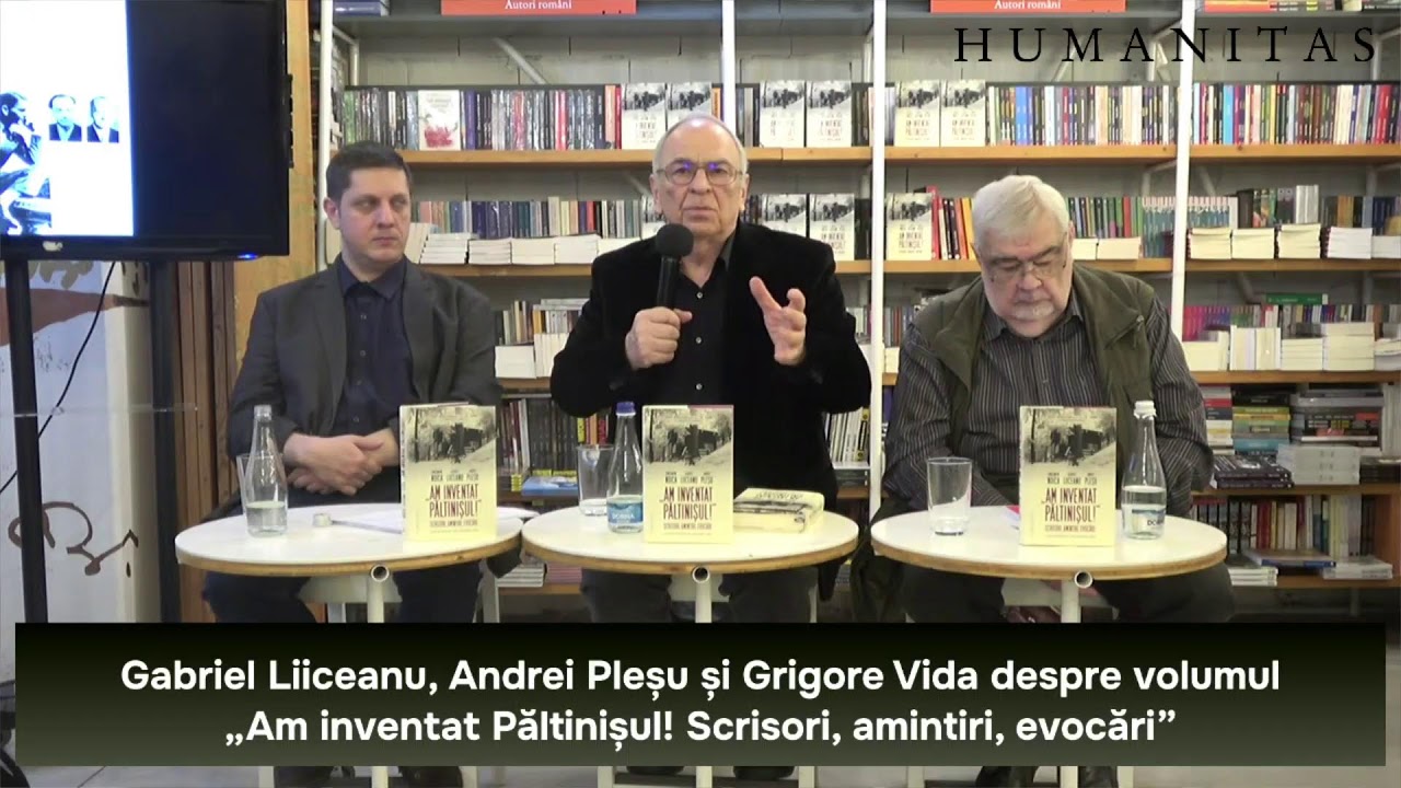 Gabriel Liiceanu în dialog cu Andrei Pleșu și Grigore Vida despre volumul „Am inventat Păltinișul!