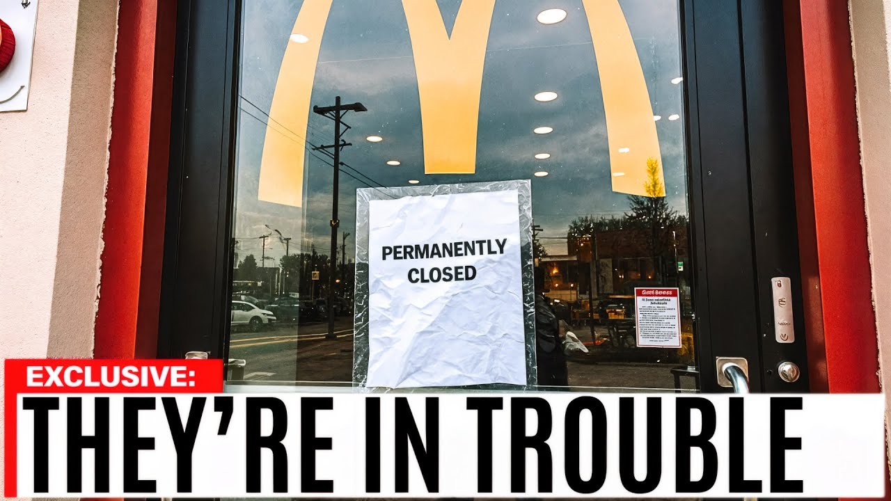 McDonald's закрывает сотни ресторанов… Вот почему.
