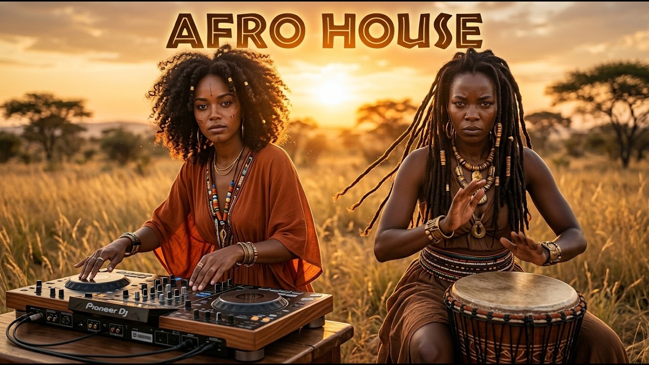 Tribal House Mix | Ancient Energy Groove & Deep Ancestral Rhythms [1 HOUR] (PulseTribalWaves)
