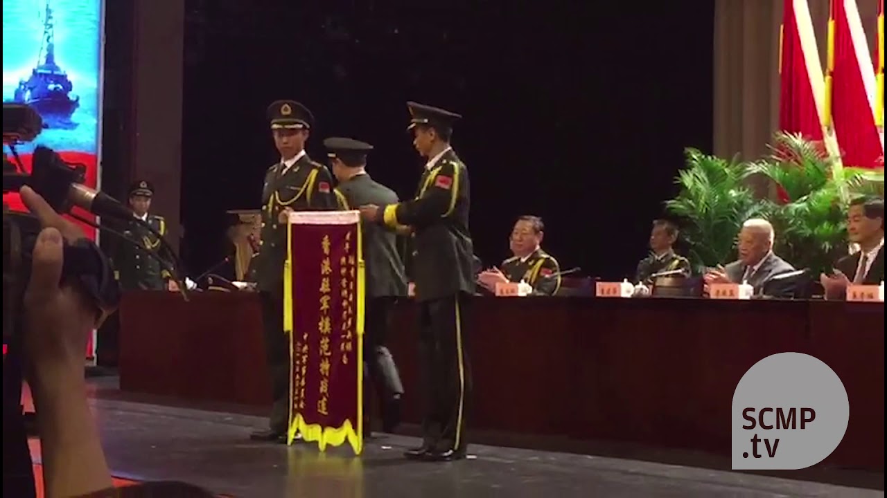 Beijing&rsquo;s Central Military Commission presents honorary title to elite combat squad