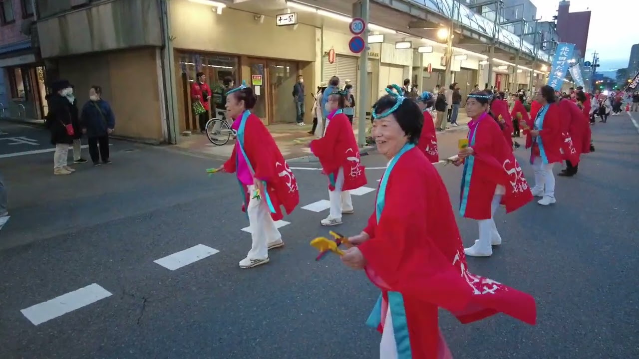 第75回前橋まつり（10月7日 前橋だんべえ踊り）