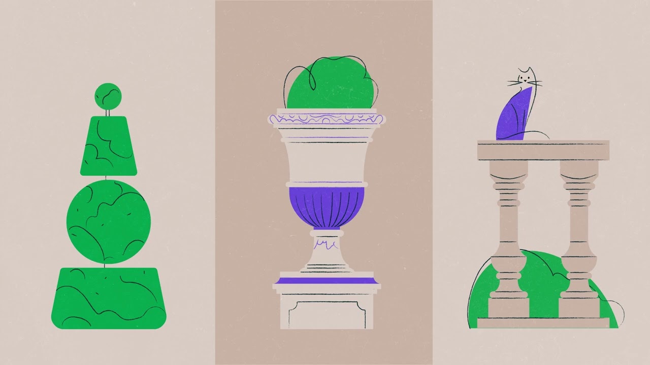 🌳 Des jardins trop stylés !