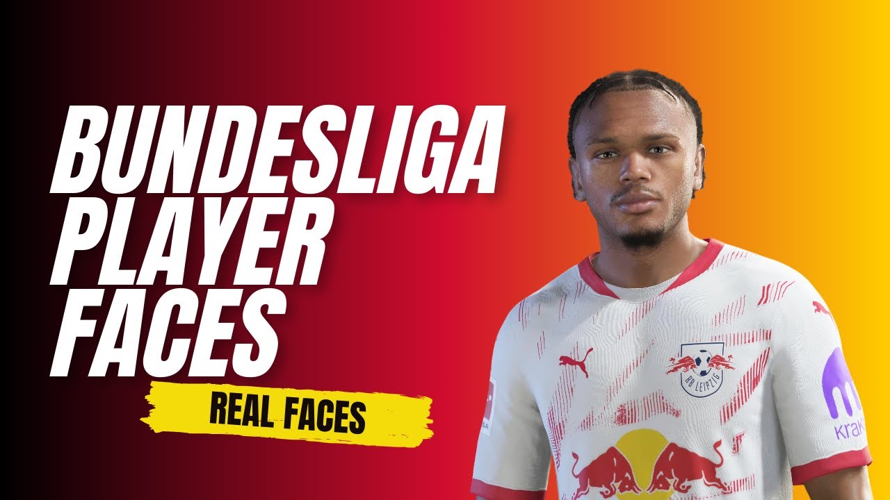 FC 25 | ALL BUNDESLIGA PLAYER REAL FACES WITH RATINGS