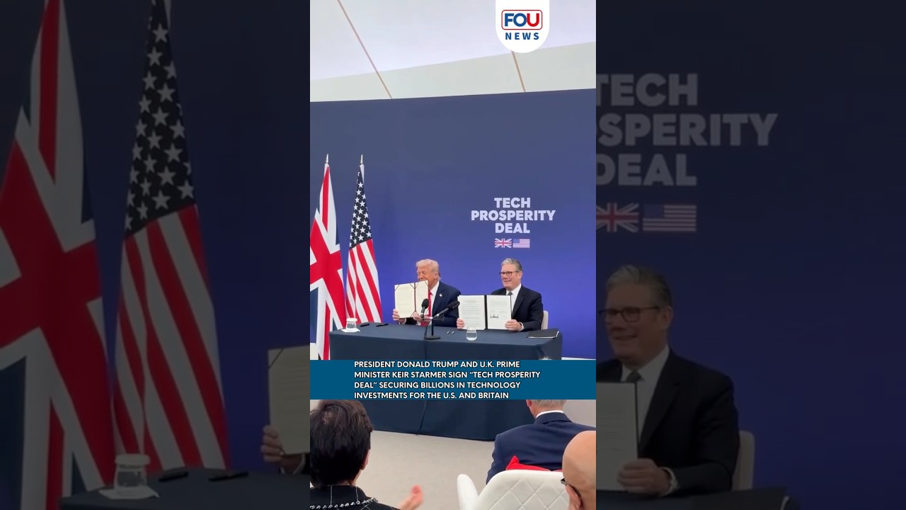 U.S. and U.K. Secure Billions in New Tech Investments Under Prosperity Deal
