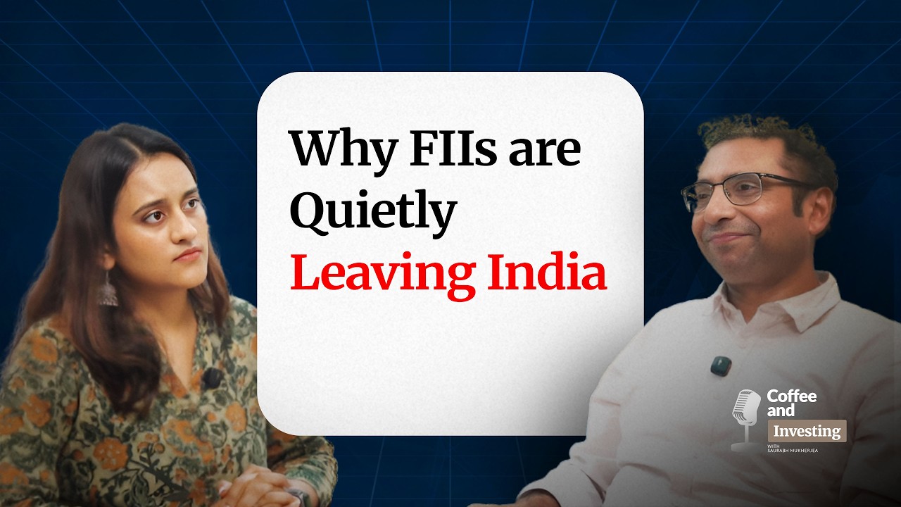 $35 Billion FII SELLOFF: What can India do to bring them back? | Saurabh x Nandita