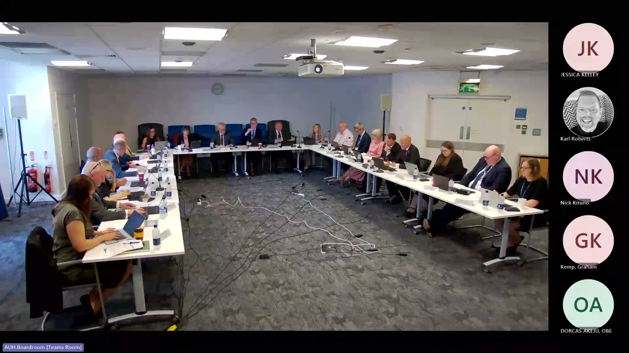 NHS University Hospitals of Liverpool Group Board of Directors meeting  - July 2025
