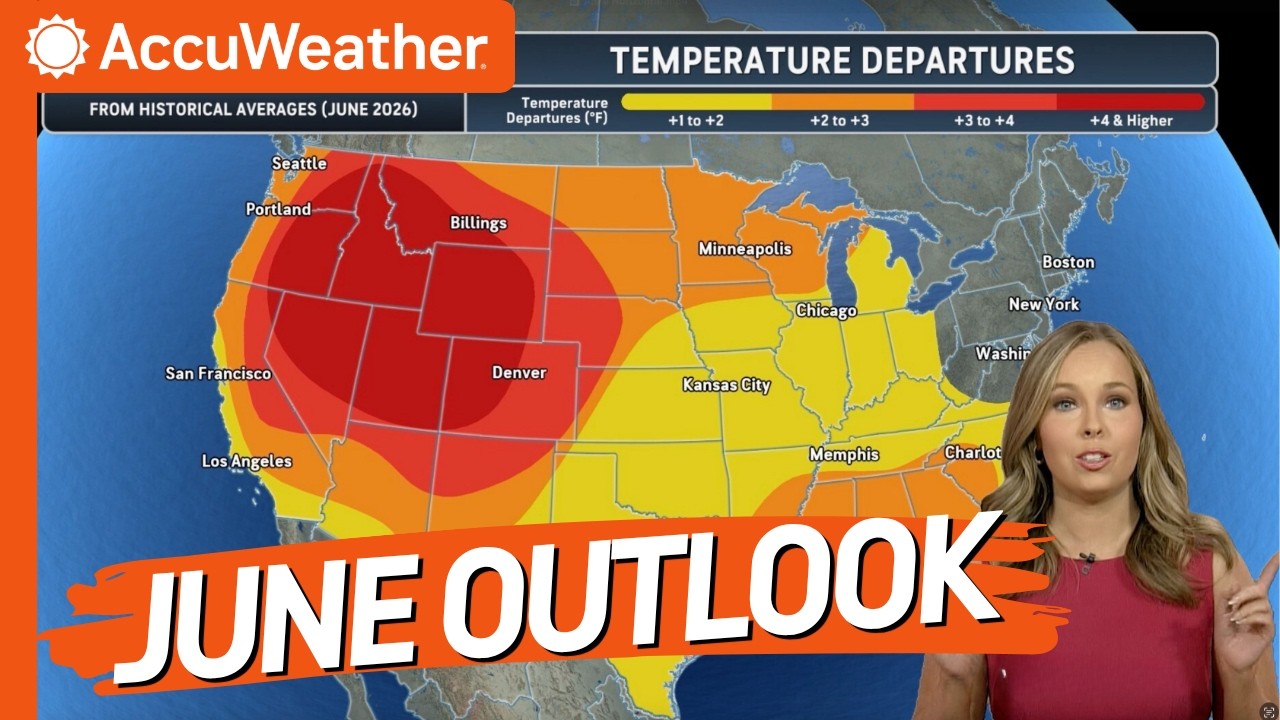 June Forecast: Record Heat In West, Weather Whiplash On East Coast