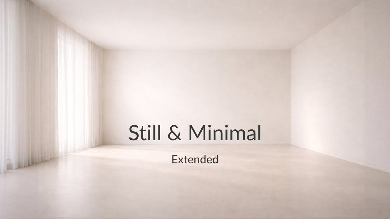 CalmRoom &ndash; Still & Minimal | Low Stimulation Ambient Sound for Quiet Focus - Session 003 (120 Min)