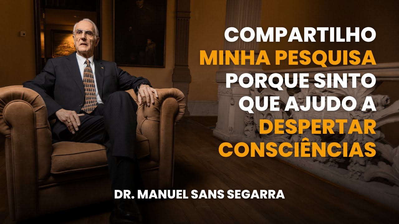 Continuo com minha divulgação porque sinto que ajudo as pessoas | Dr. Manuel Sans Segarra