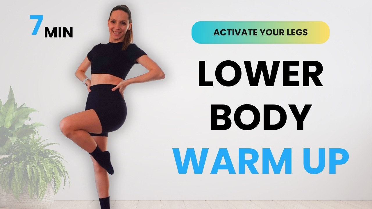 7  MIN LOWER BODY WARM UP | Get Your Legs Ready for Dance & Workouts