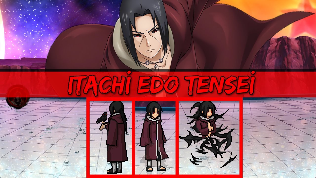 Mugen char Itachi Edo Tensei (OpenGL) by agora relutante