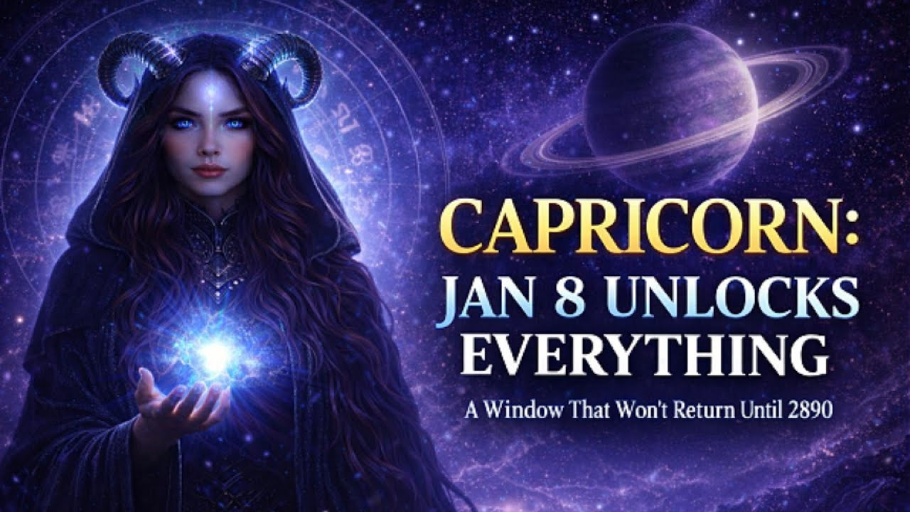 CAPRICORN ♑ — January 8, 2026 Will Quietly Free You… If You Know What To Do