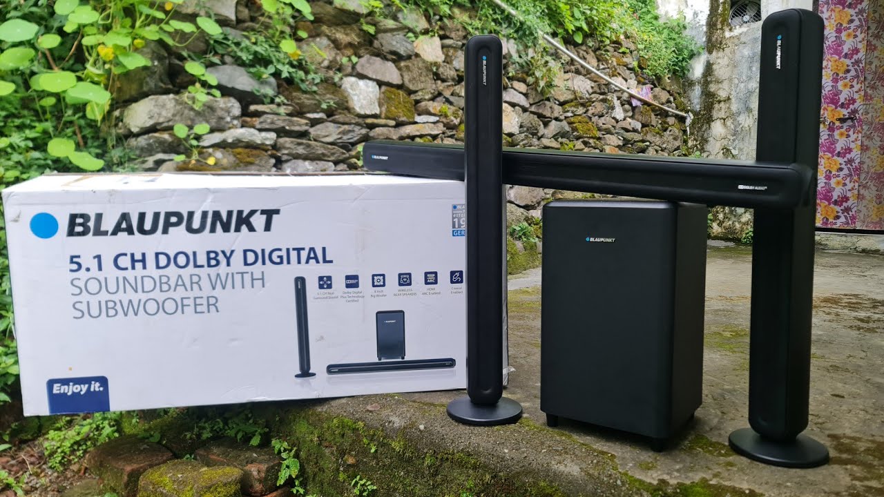 Blaupunkt SBW600 Dolby 5.1 HOME Theatre/Soundbar | UNBOXING REVIEW | 360w | Best 5.1 HOME THEATER