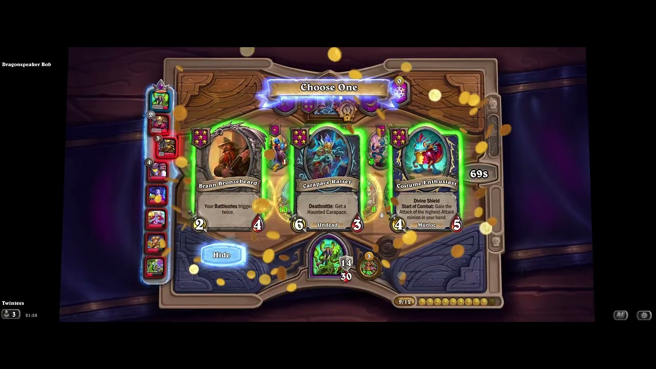 Hearthstone Battlegrounds EPIC Mechs vs Undead showdown. Twenty minutes of just us two.