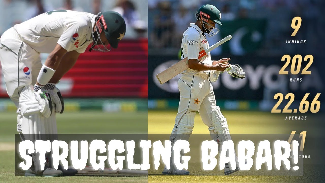 Pakistan vs Australia highlights| Babar Azam struggles in spotlight as he ends 2023 with no 50s