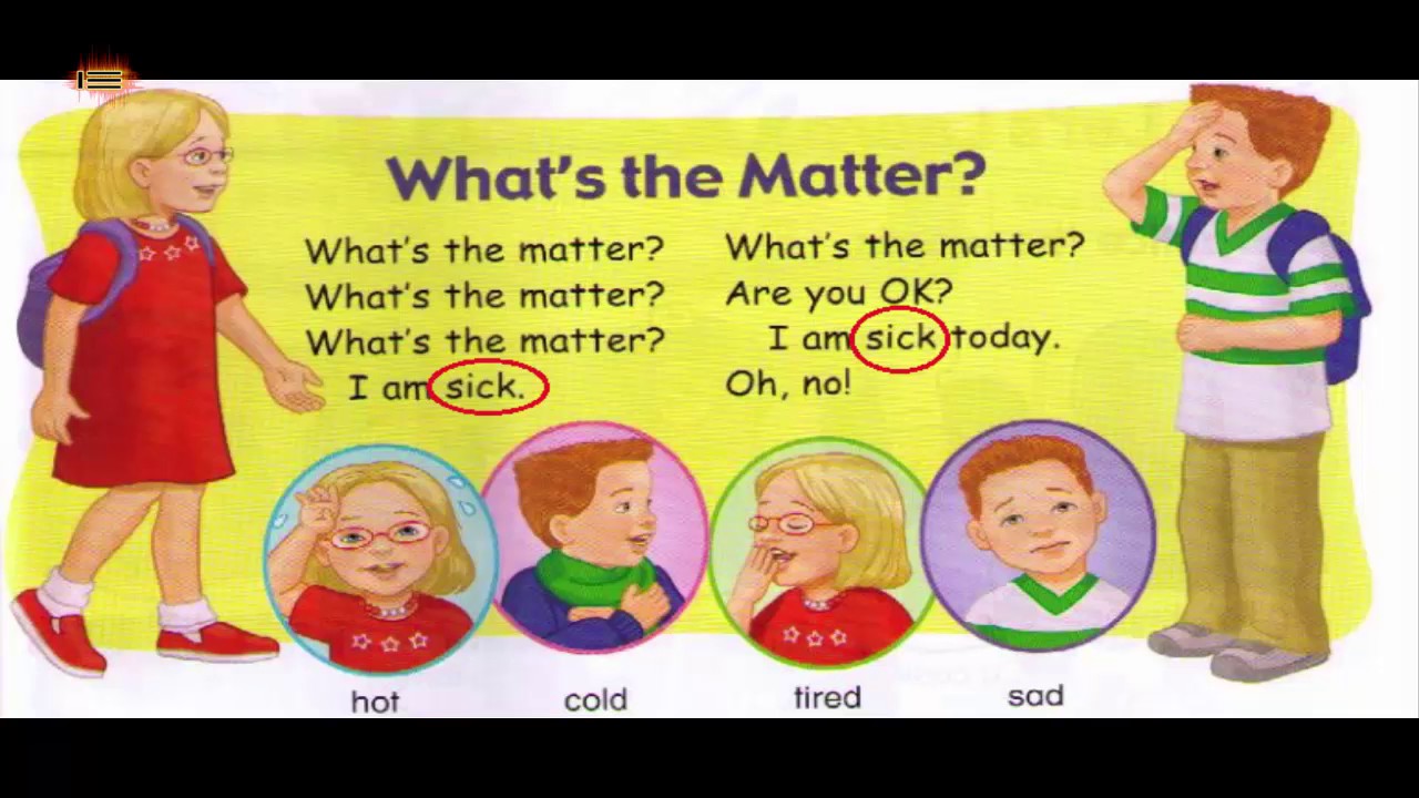 What's The Matter - IE English Kids
