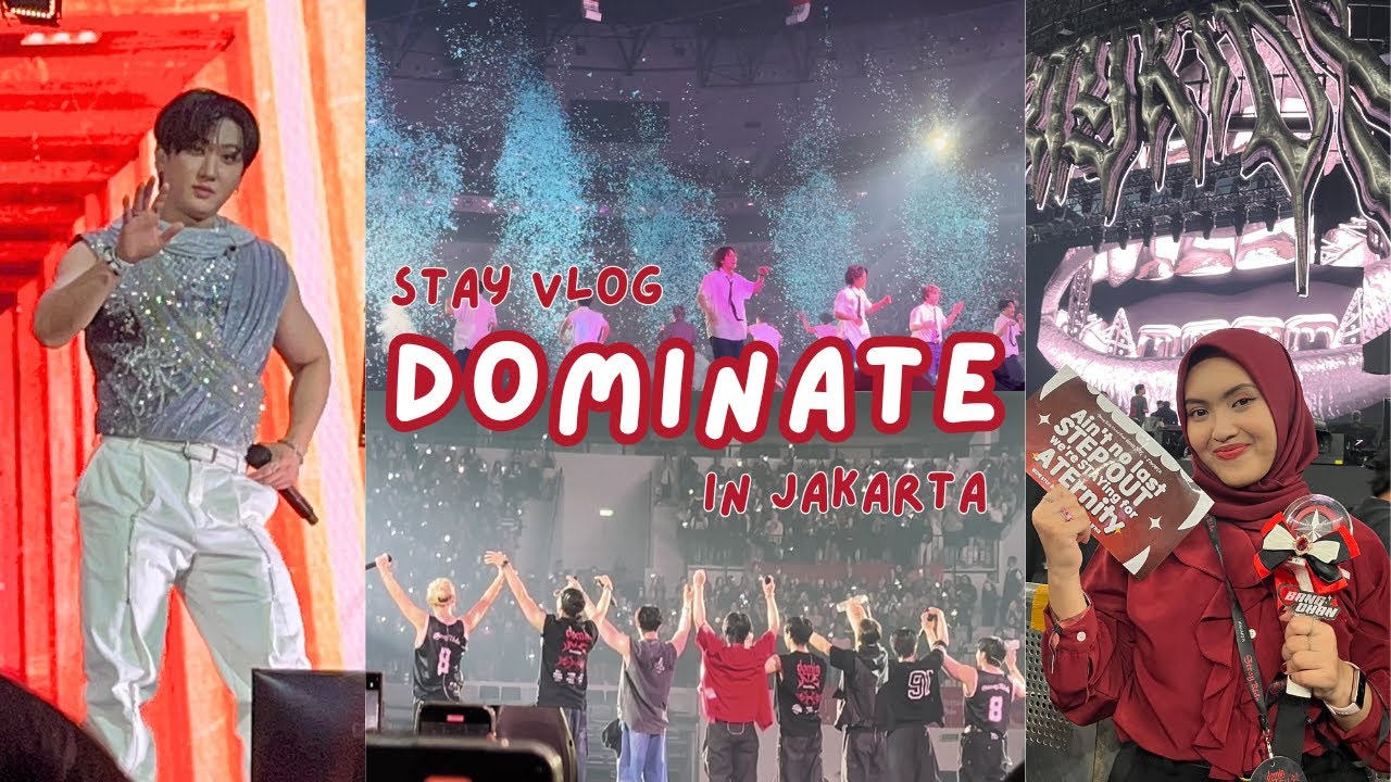 ✩°｡⋆STAY VLOG ⋆｡°✩ | My first VIP & soundcheck DominATE in Jakarta✨