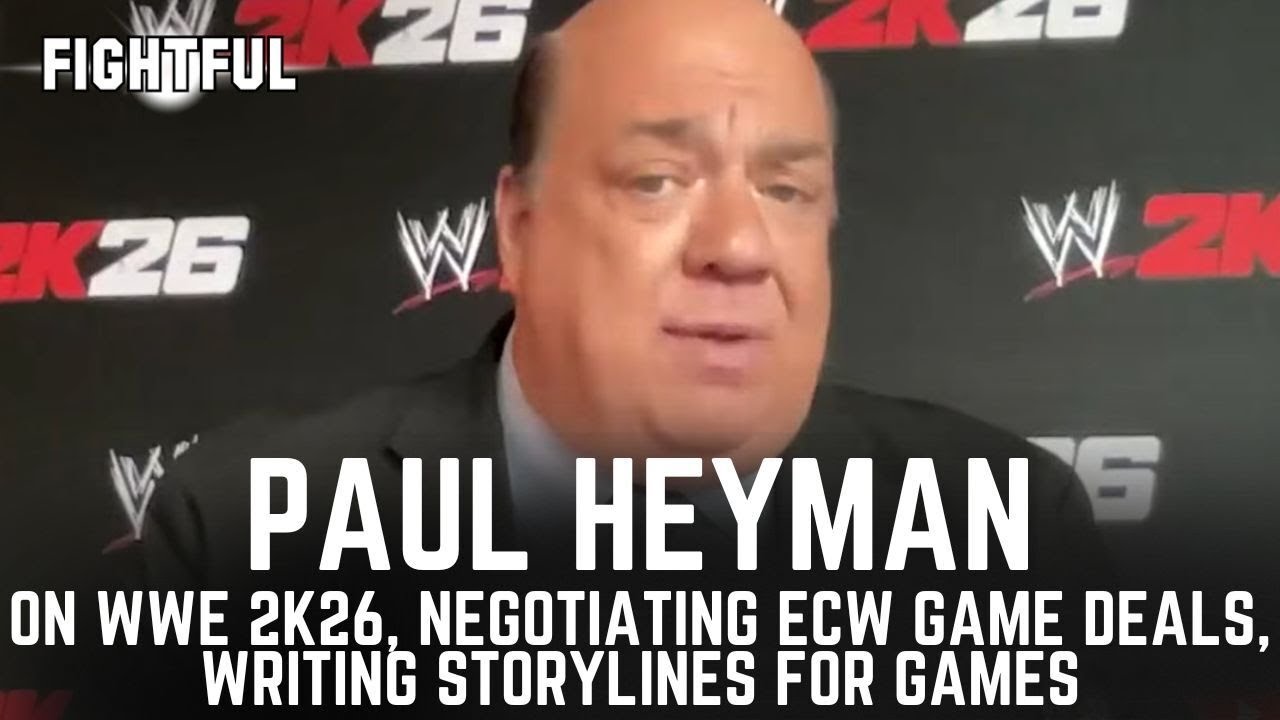 Paul Heyman On WWE 2K26, Negotiating ECW Game Deals, Writing Storylines For Games