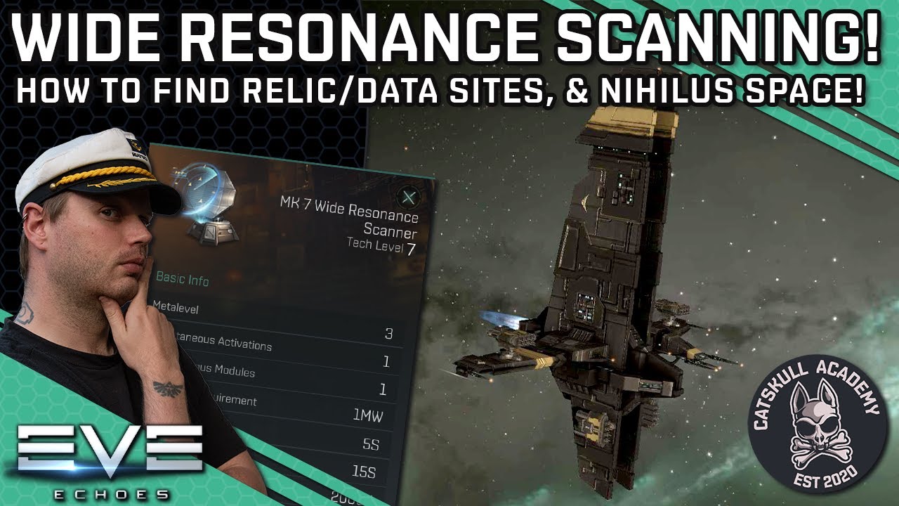 WIDE RESONANCE SCANNING - Full Guide To Finding Valuable Nihilus Space!! || EVE Echoes