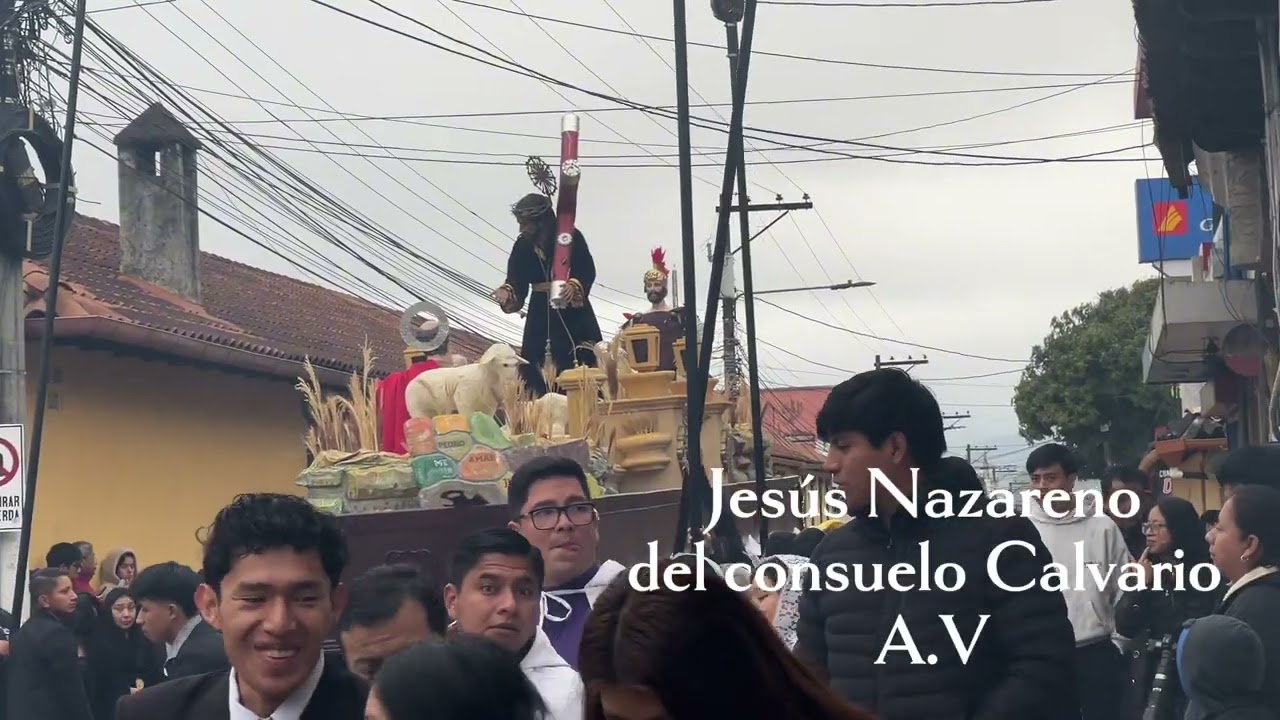 Procesión de Jesús del Consuelo Coban A.V