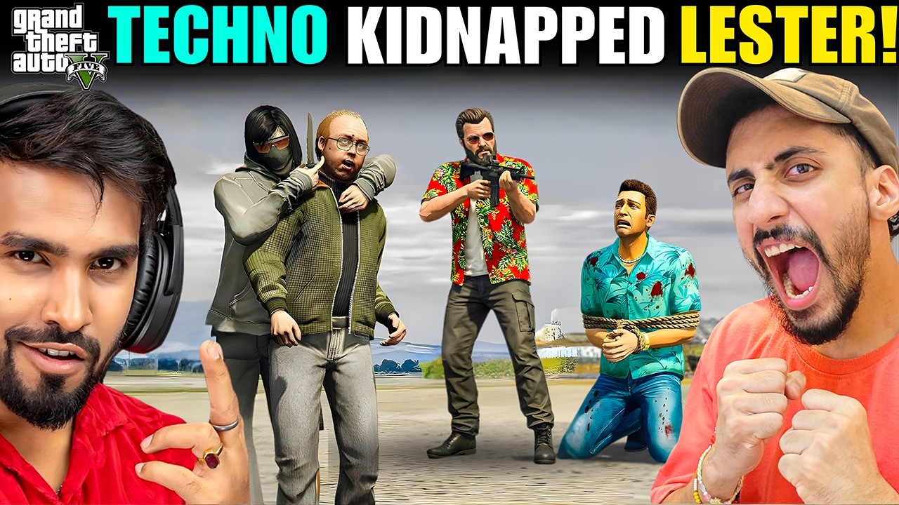TECHNO FINALLY TOOK REVENGE ON LESTER!🔥 | GTA 5  @TechnoGamerzOfficial ​