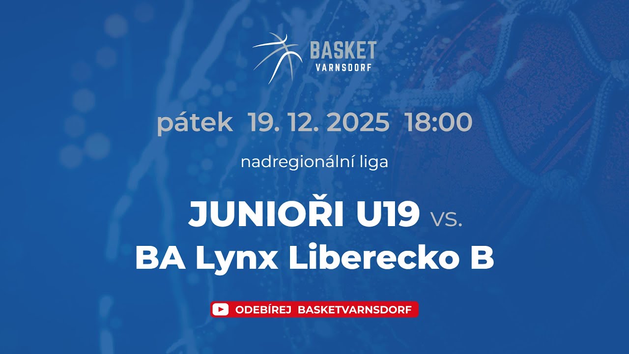 TJ Slovan Varnsdorf vs. BA Lynx Liberecko B - U19B - 19.12.2025