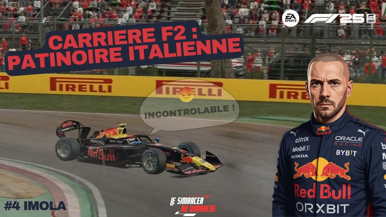 #4 Imola - On arrive à rester sur la piste avec la pluie ?? - Carrière F1 25