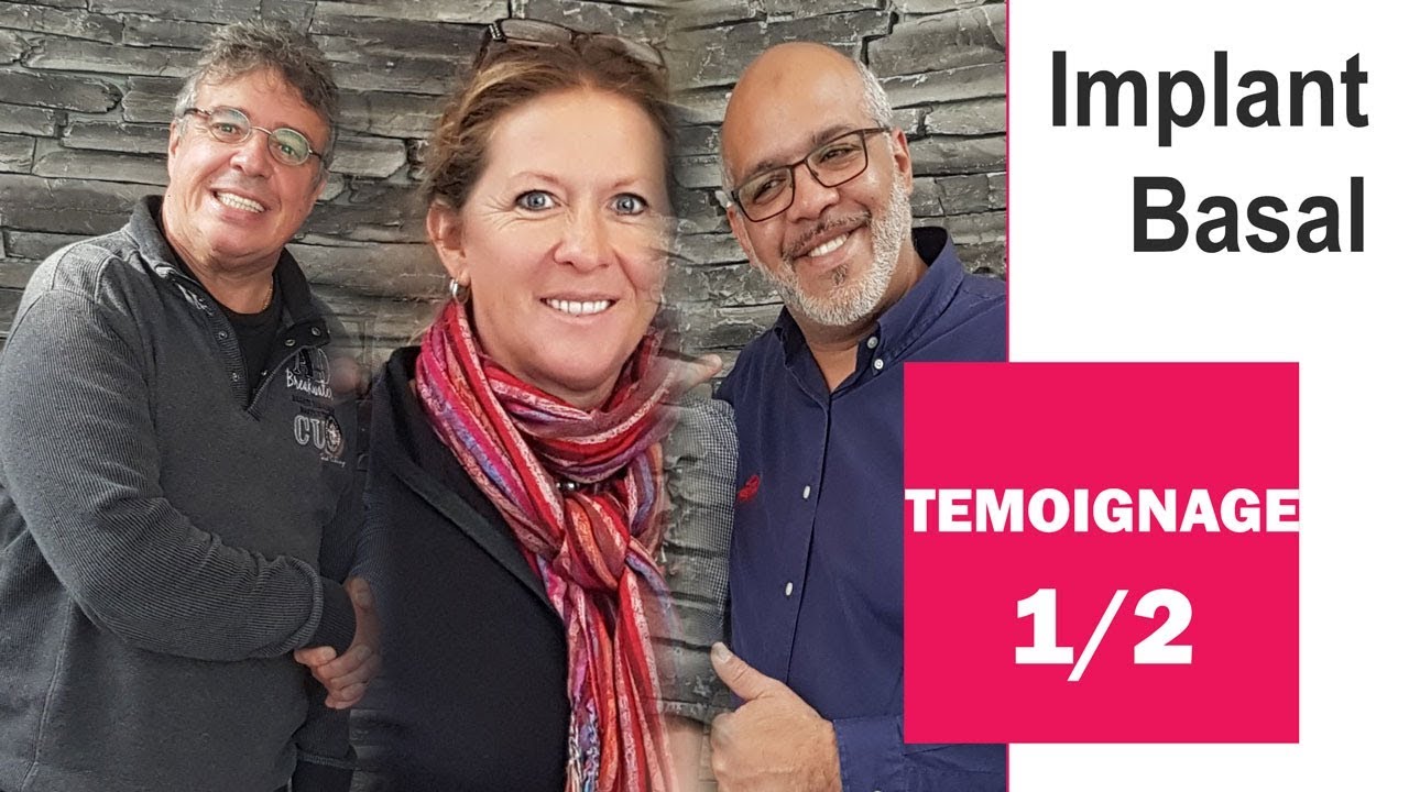 3 patients soignés par le champion du monde le l'Implant basal #implant basal