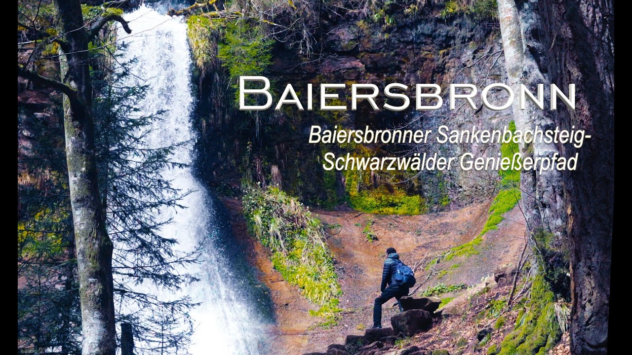 Rundtour, Baiersbronner Sankenbachsteig- Schwarzw&auml;lder Genie&szlig;erpfad, 4K Video
