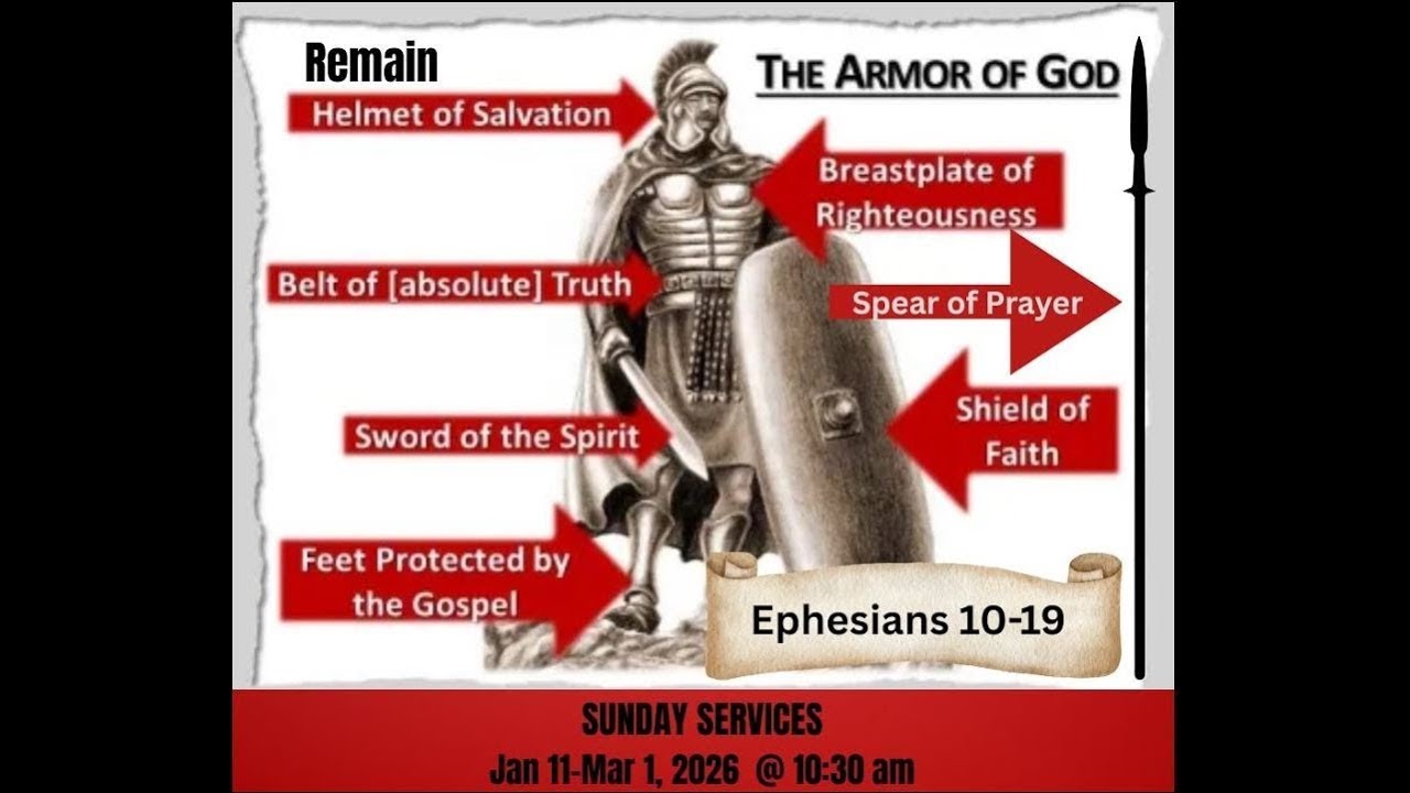 Remain In The Helmet of Salvation | Remain In The Full Armor of God