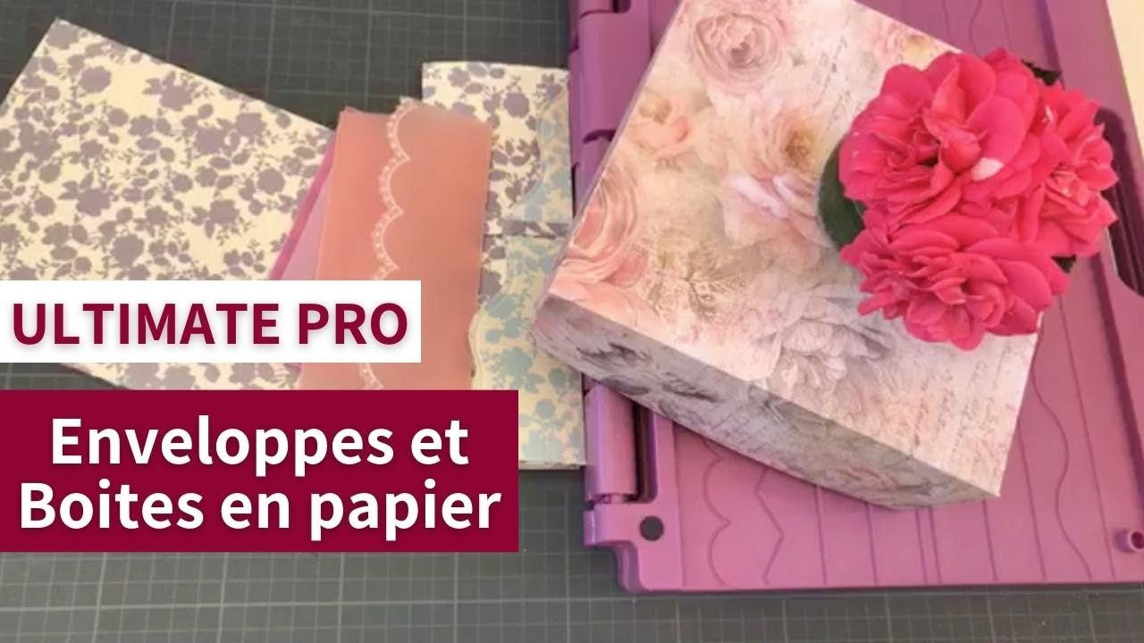 Réalisation de boites et enveloppes avec l'ultimate pro
