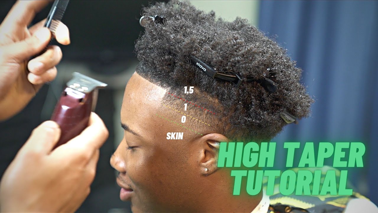 HIGH TAPER TUTORIAL | EASY TO FOLLOW | STEP BY STEP