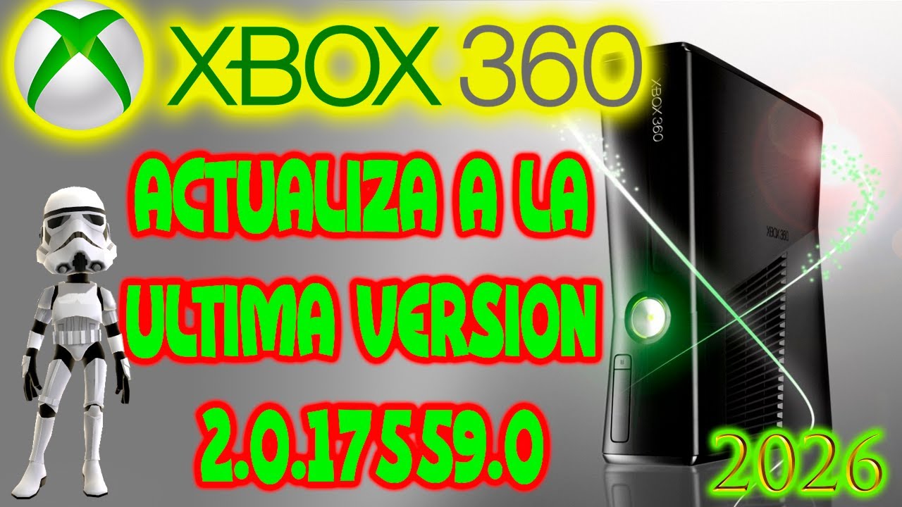 Xbox360 actualizacion 2.0.17559.0 ✅ 2026