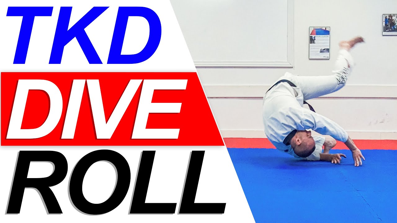 How To Dive Roll / Break Fall For Taekwondo or Parkour - Tutorial