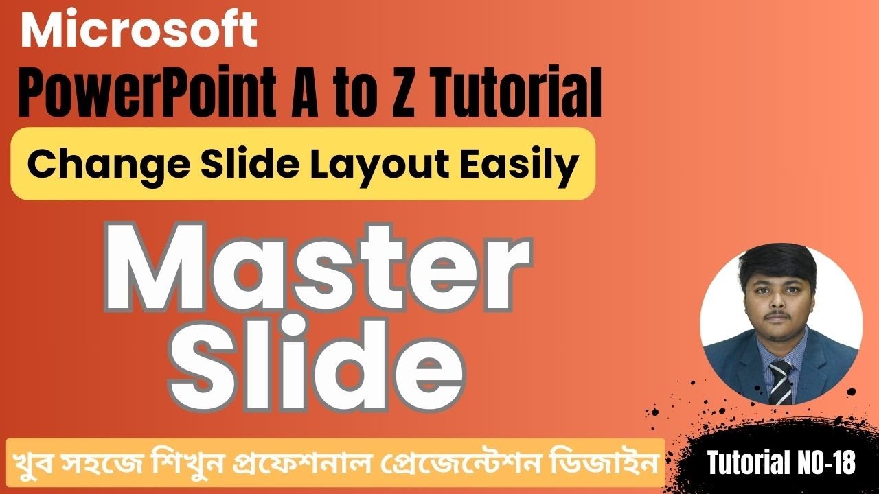 Master slide in powerpoint Bangla Tutorial || Slide Master || Powerpoint Bangla Tutorial Full course