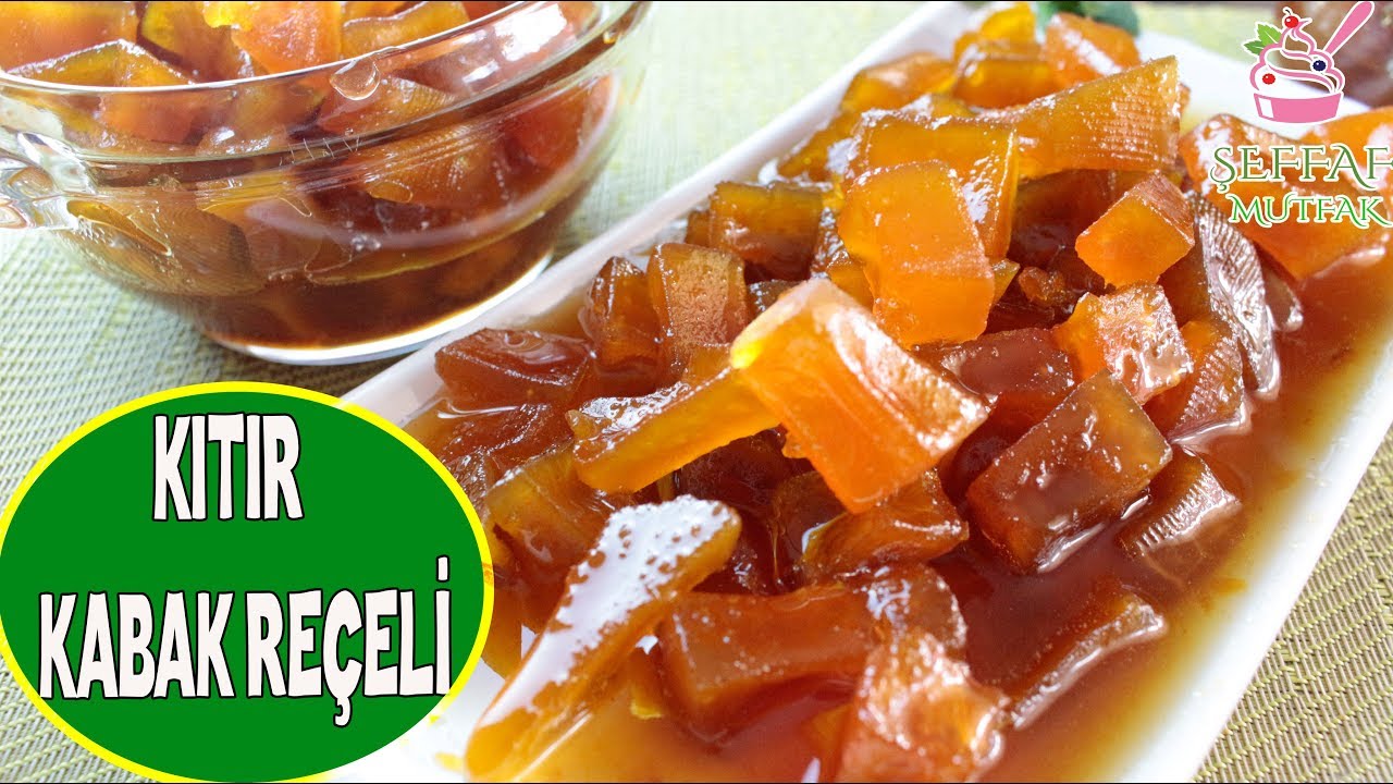 EN KITIR REÇEL BU OLSA GEREK😋 KİREÇTE KABAK REÇELİ🎃 BAL KABAĞININ EN LEZZETLİ HALİ🎃