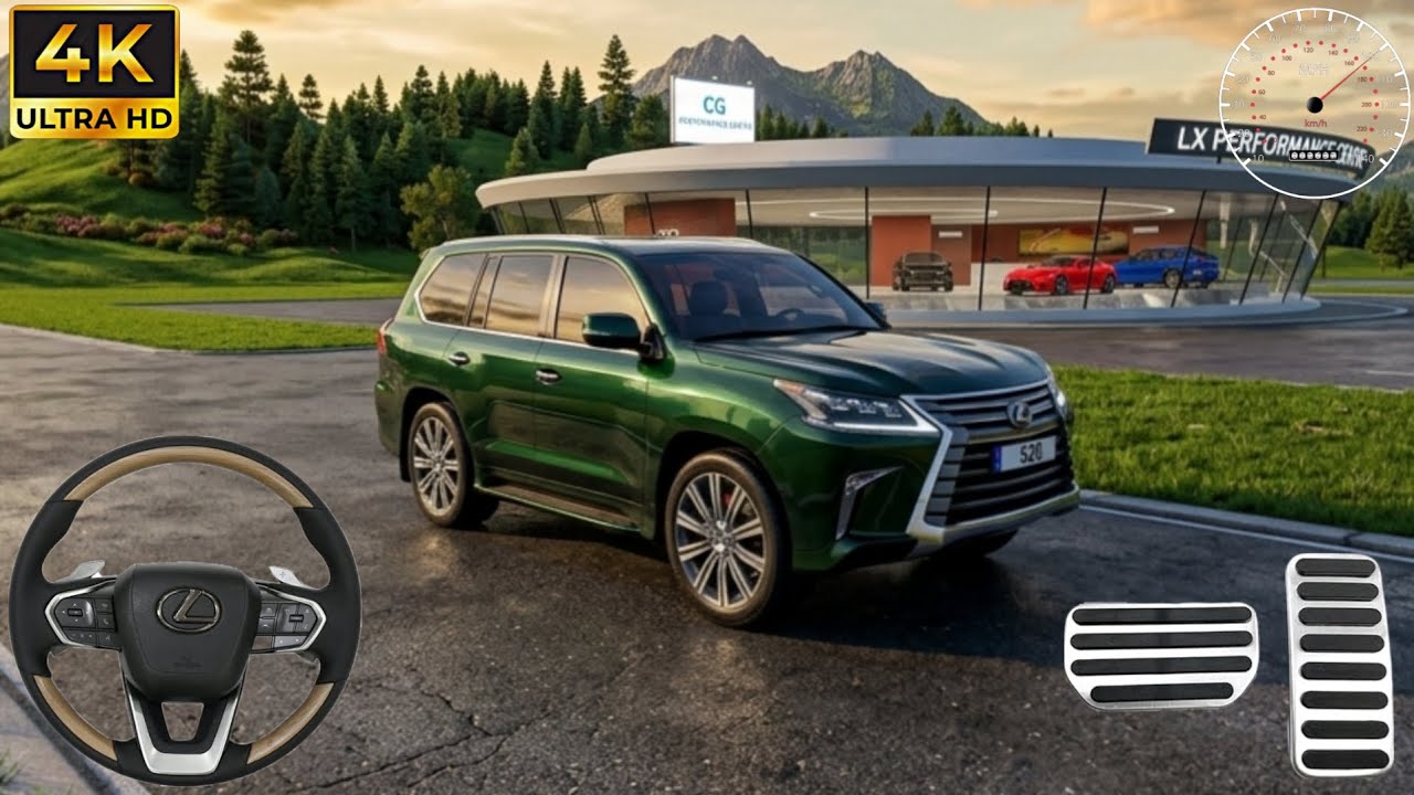 Lexus LX 570 - Car Simulator 2 4k Ultra Graphics Realistic GamePlay 