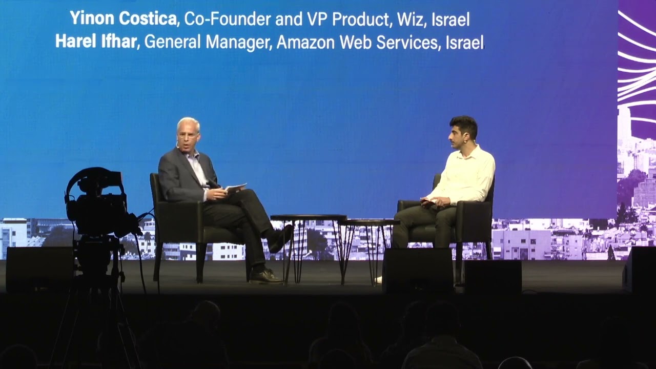 Yinon costica, Co-Founder &VP product, Wiz and Harel Ifhar GM, Amazon Web Services, Israel